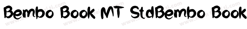 Bembo Book MT StdBembo Book MT Std字体转换